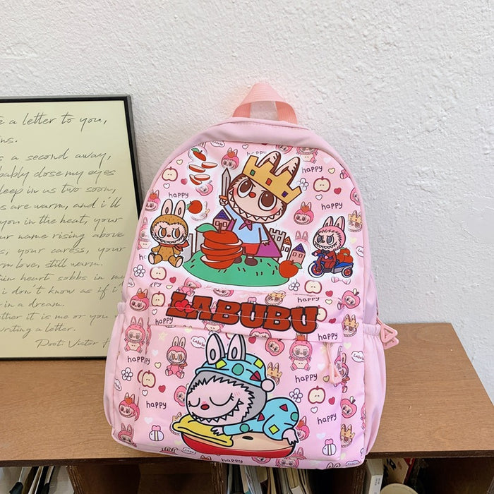 Wholesale School Bag Large Capacity Nylon Cartoon Backpack Lightweight Large Size Primary School Backpack