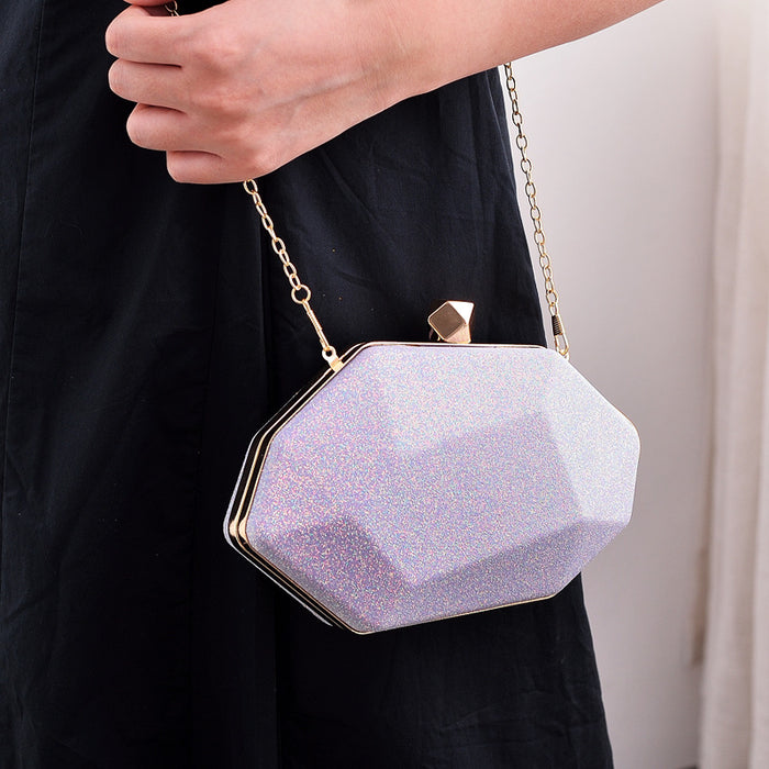 Wholesale Three-dimensional Irregular Evening Bag Handbag JDC-HB-YiX013