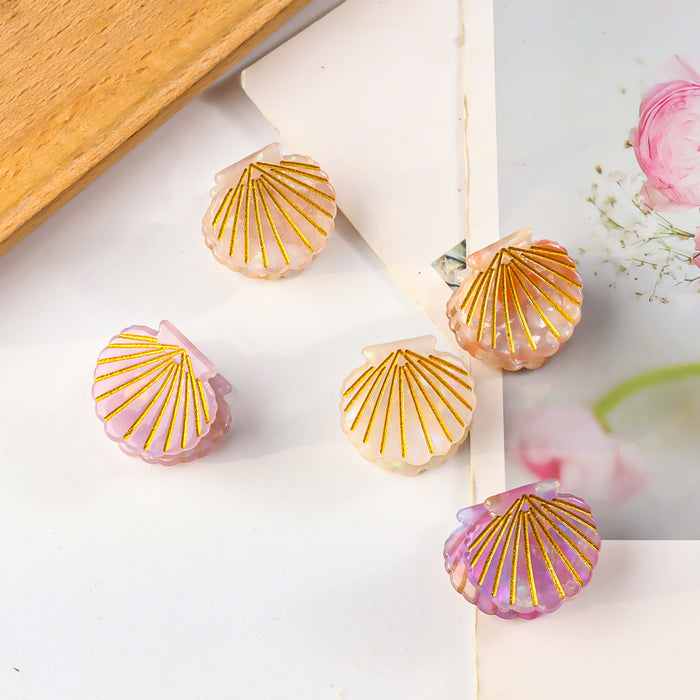 Wholesale Shell Hair Clip Sweet Hairpin Fresh Bangs Clip Hair Accessory