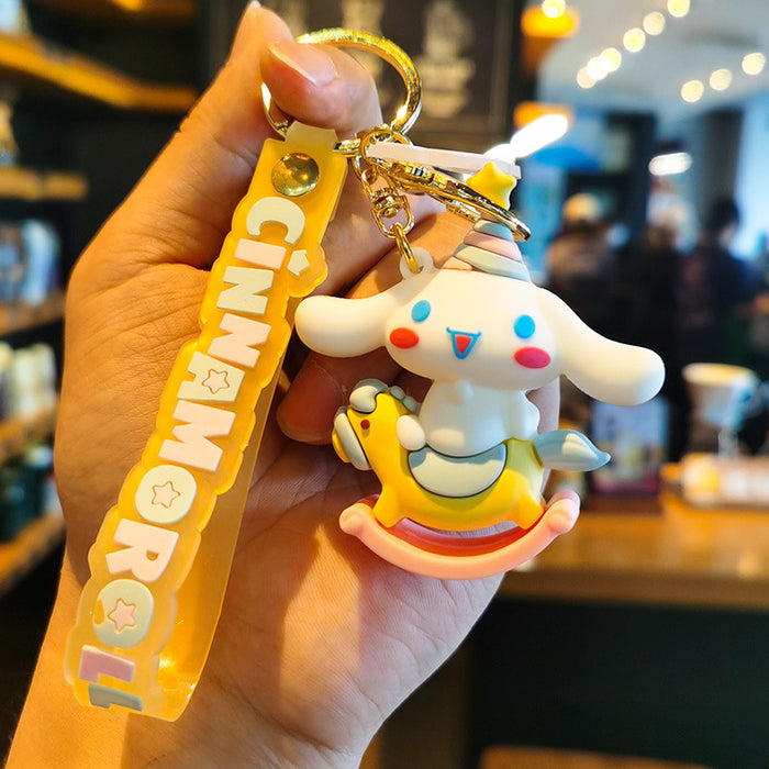 Wholesale Cartoon Doll 3D Rubber Keychain JDC-KC-Tingm084