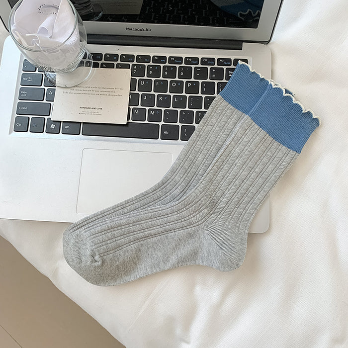 Wholesale Versatile striped fabric sock center tube