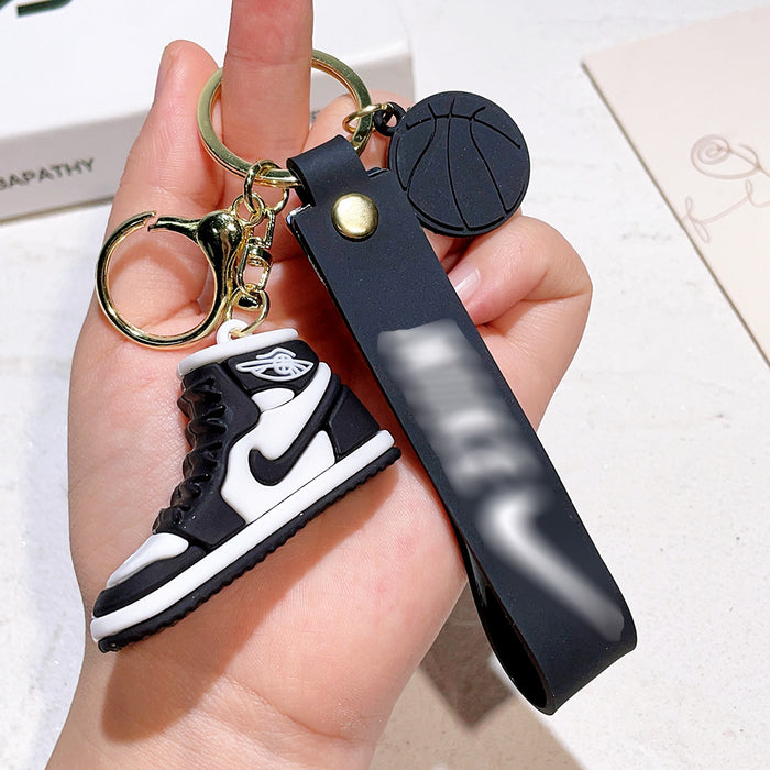 Wholesale Cartoon Shoes Silicone Doll Keychain JDC-KC-QiChao011