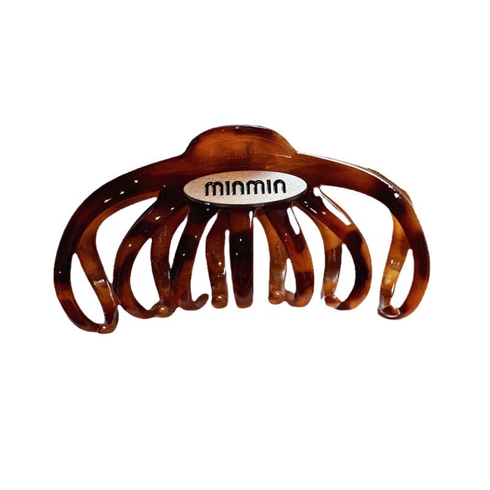 Wholesale Pumpkin Oval Hairpin Clip Hair Grab Hair Shark Clip Hair Accessories