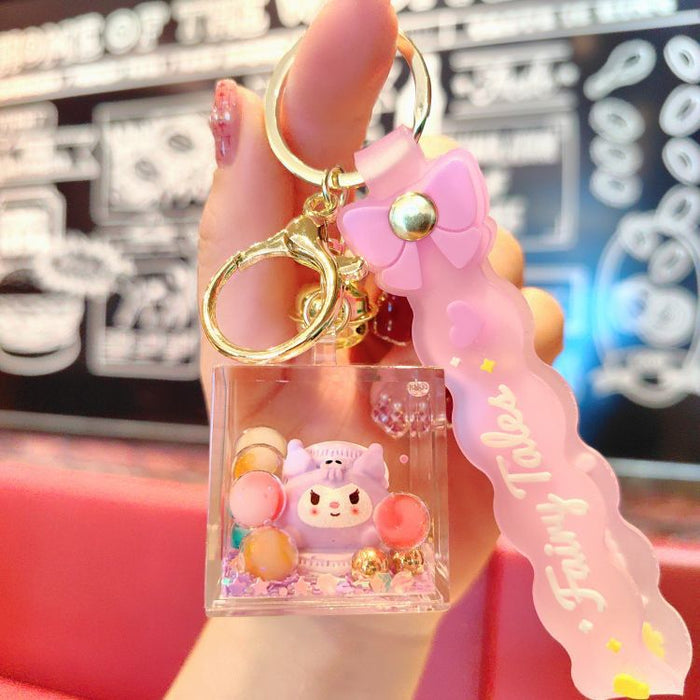 Wholesale Cartoon Oiled Quicksand Acrylic Keychain (S) JDC-KC-ShuoT028