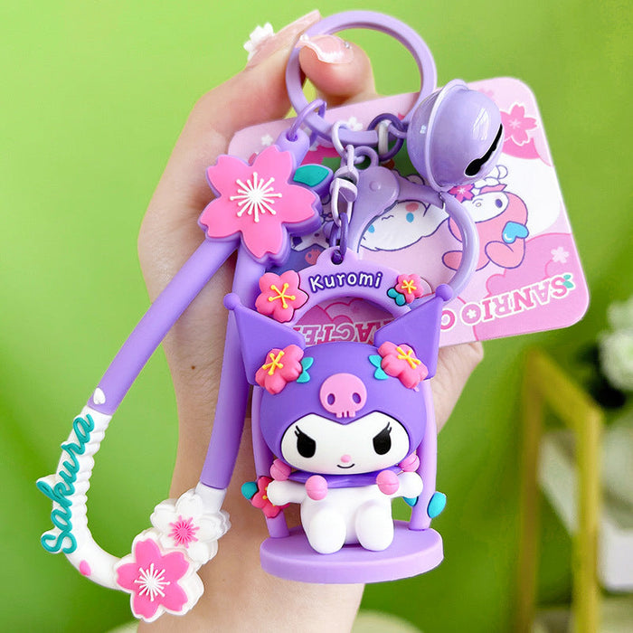 Wholesale Cartoon 3D Swing Doll Keychain JDC-KC-YanG003