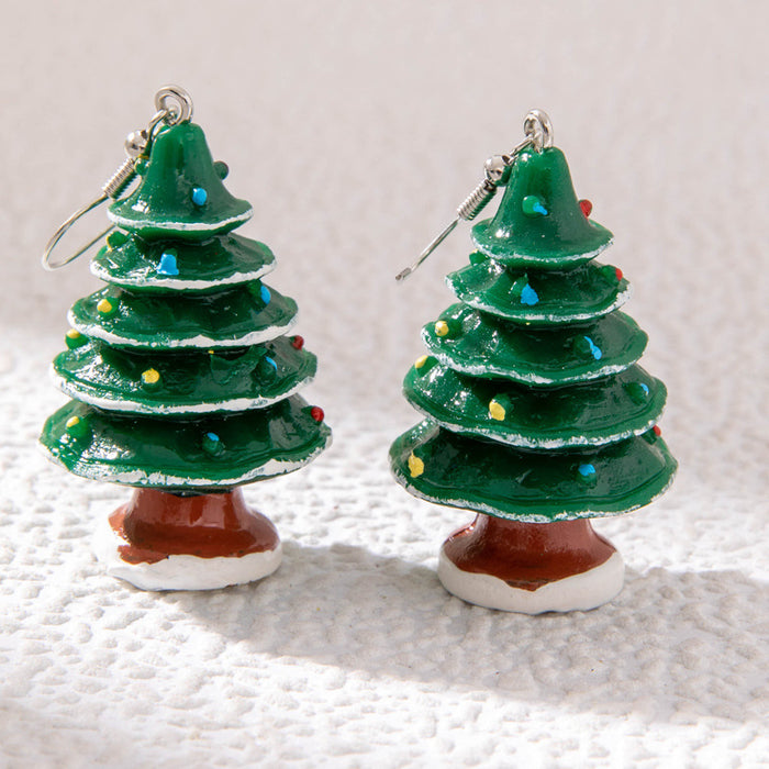 Wholesale Christmas Santa Penguin Earring Set Fashion Accessory Gift MOQ≥2
