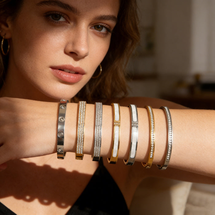 Wholesale Stainless steel slim waist bracelet