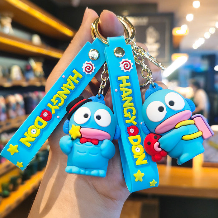 Wholesale Cartoon Doll Silicone Keychain JDC-KC-Tingm273