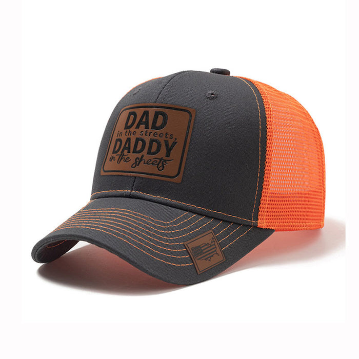 Wholesale Mesh breathable casual curved brim hat for outdoor sun shading, baseball sun hat