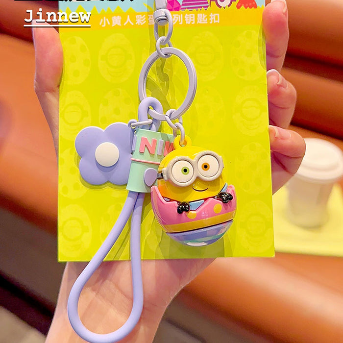 Wholesale Cute Cartoon Three-dimensional Resin Keychain JDC-KC-NiuG002