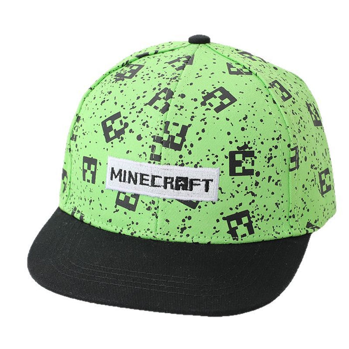 Wholesale Cross border children's embroidered baseball cap, children's flat brimmed hat, cartoon game, duckbill cap, sun hat