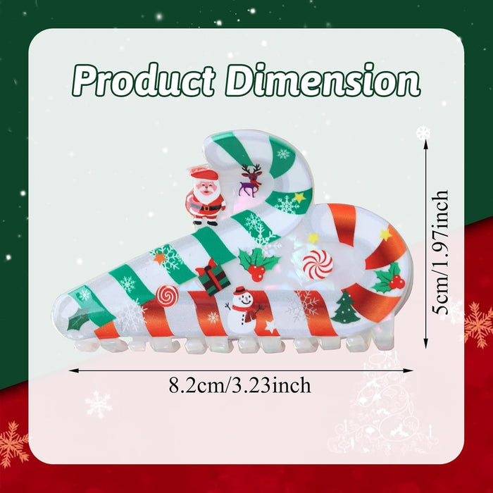Wholesale Christmas Series Gingerbread Man Hair Clip Elk Shark Clip  Ponytail Clip