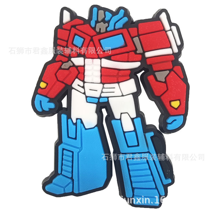 Wholesale 50pcs Cartoon Hole Shoes Buckle Decorative Buckle  Shoes Charms