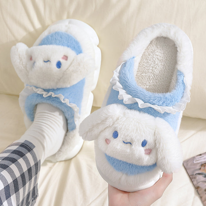 Wholesale Winter Thick Bottom Cartoon Cotton Slippers JDC-SP-Junk001