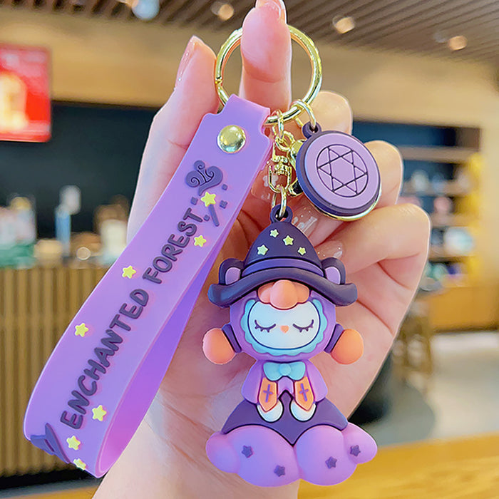 Cadena de teclas de muñeca de dibujos animados al por mayor jdc-kc-kum020