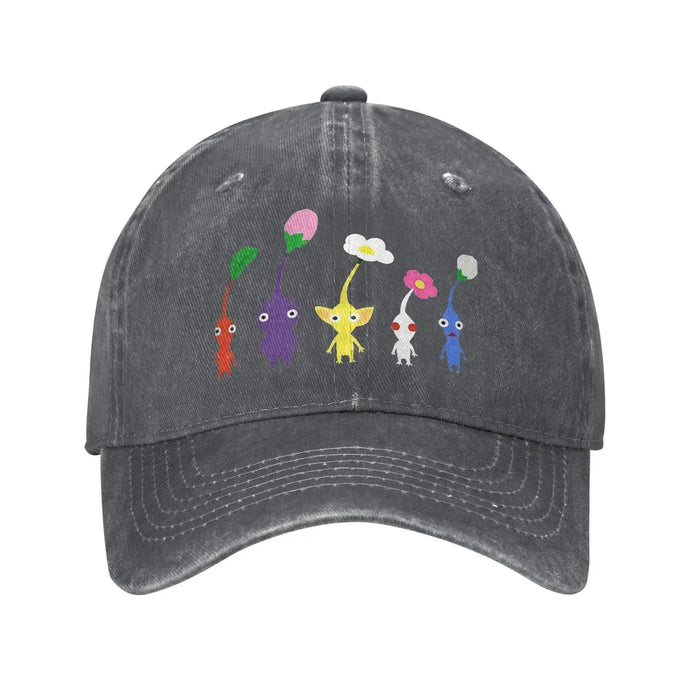 Wholesale Print Distressed Baseball Cap Adjustable Soft Dome Curved Brim Casual Summer Hat For Game Fans