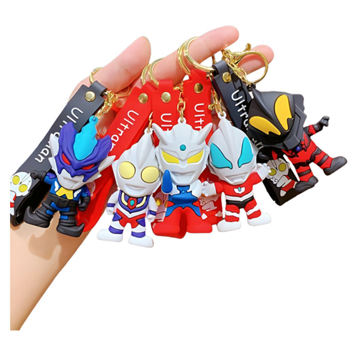 Wholesale Cartoon Key Chain Doll Key Chain Pendant Male and Children Student Schoolbag Hanging Creative Gift