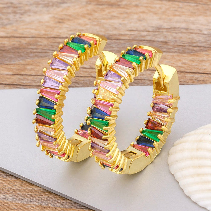 Wholesale  Earrings Ear Buckle Women Minimalist Charm Hoop Earrings Earrings