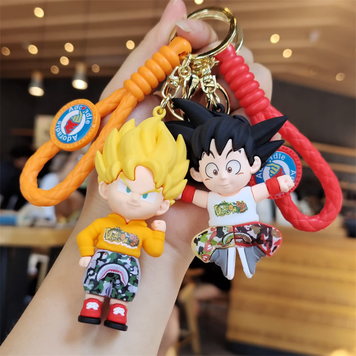 Wholesale Cartoon Silicone Keychains (F) JDC-KC-ZhuoRan002