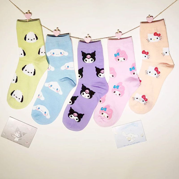 Wholesale Cotton Cartoon Long Socks JDC-SK-Lanh004