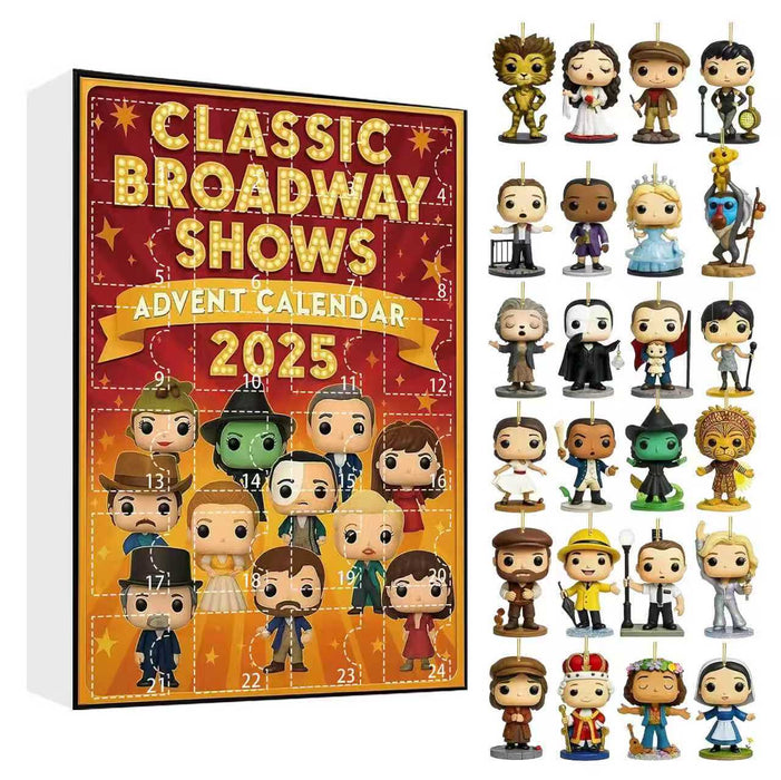Wholesale 2025 Musical Blind Box 24-Day Countdown Calendar