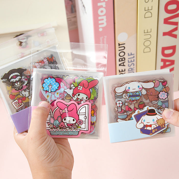 Wholesale Cute pet stickers 20 into the cartoon doll card hand account stickers
