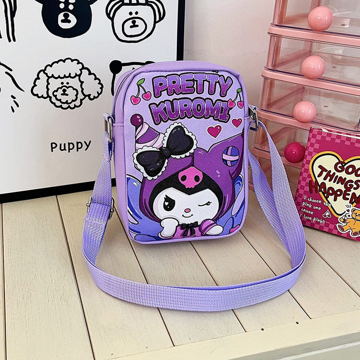 Wholesale Cartoon Crossbody Bag Soft Cute Large Capacity  Bag
