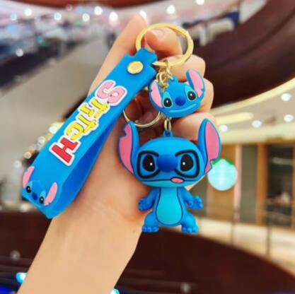 Wholesale Cartoon Doll Silicone Keychain JDC-KC-HongSheng009