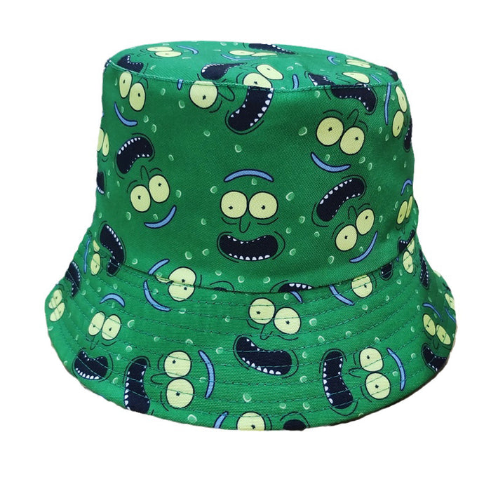 Wholesale Cartoon Print Cotton Bucket Hat JDC-FH-BoD017