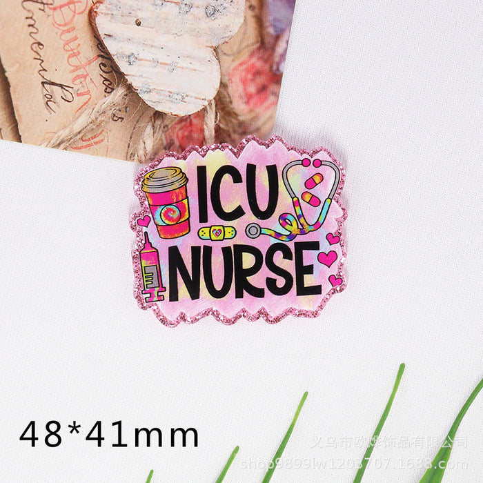 Wholesale Cartoon Organ Acrylic Pin DIY Patch Accessories JDC-FK-OuYie005