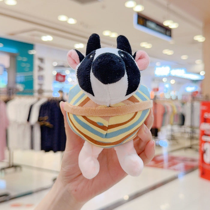 Wholesale Small Doll Wooden Stick Man Keychain Shark Doll