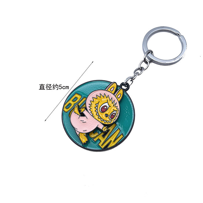 Wholesale Alloy Big-Head Keychain