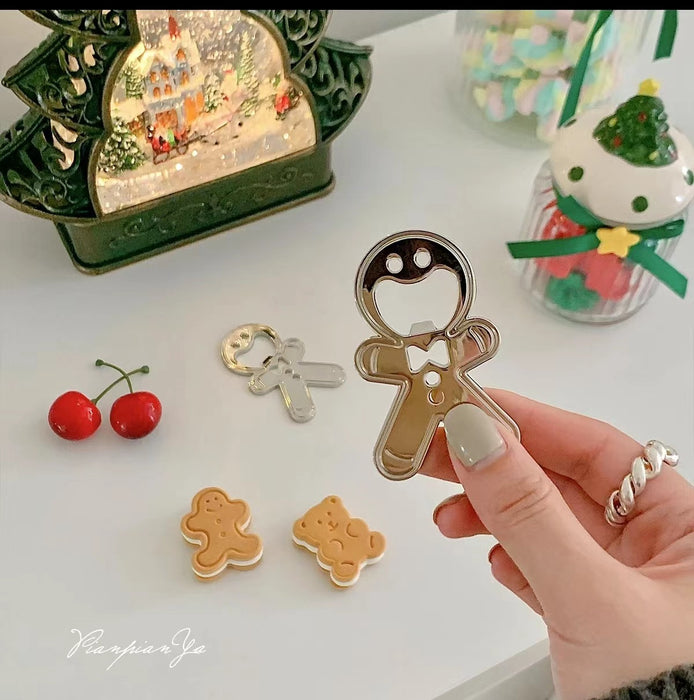 Wholesale Gingerbread Man Bottle Opener Refrigerator Magnet JDC-KC-XunXin009