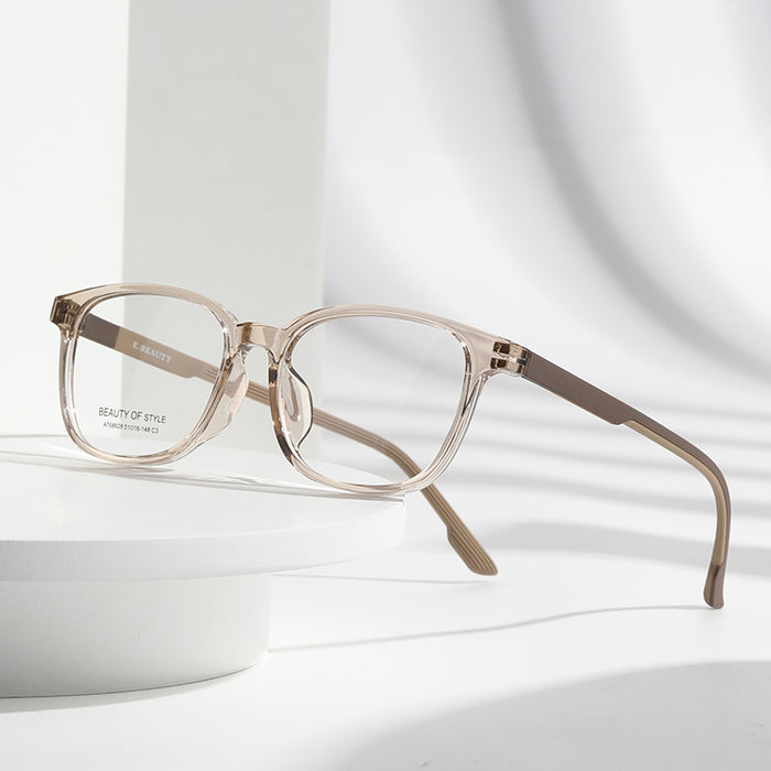 Wholesale New Fashionable Box Optical Frame Glasses Flat Mirror Interchangeable Myopia Glasses