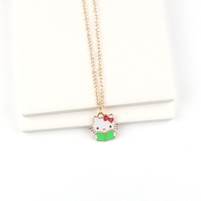 Wholesale Cartoon Alloy Pendant Necklace JDC-NE-FuYu018