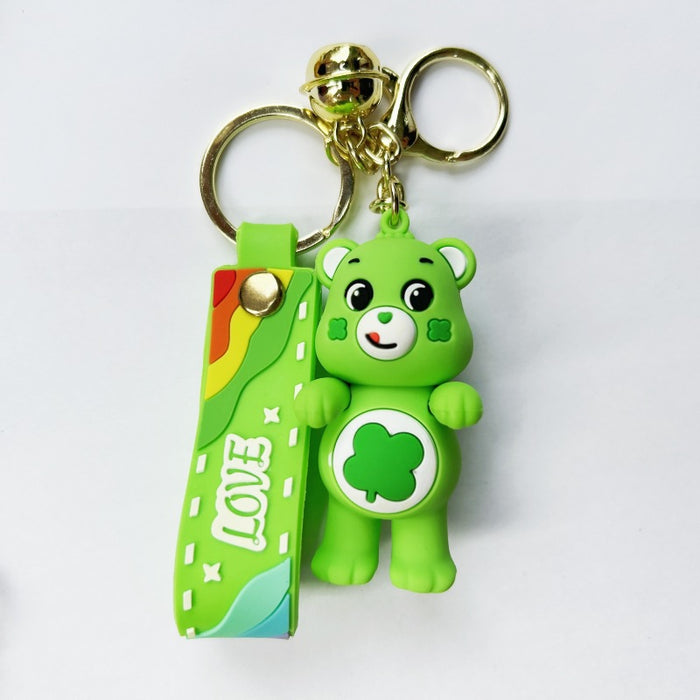 Wholesale PVC Cartoon Love Bear Keychains (F) JDC-KC-Chucheng013