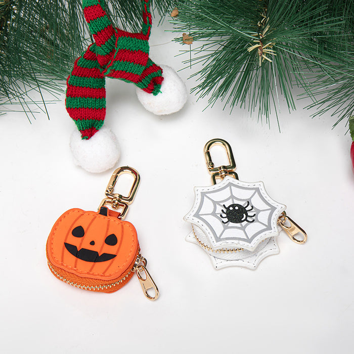 Wholesale Cute Pumpkin Keychain Pendant Bag Charm Gift For Couple Decorative Accessory