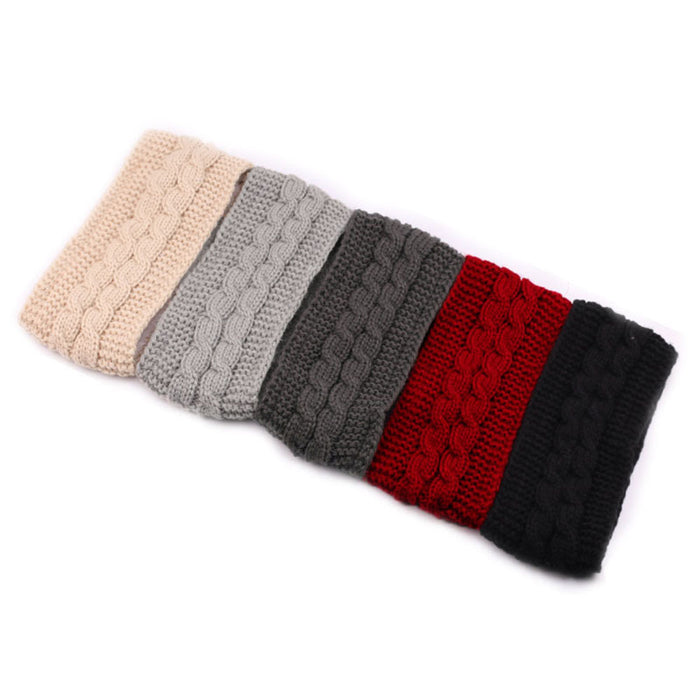 Wholesale autumn and winter wool knitted headband JDC-HD-XQ003