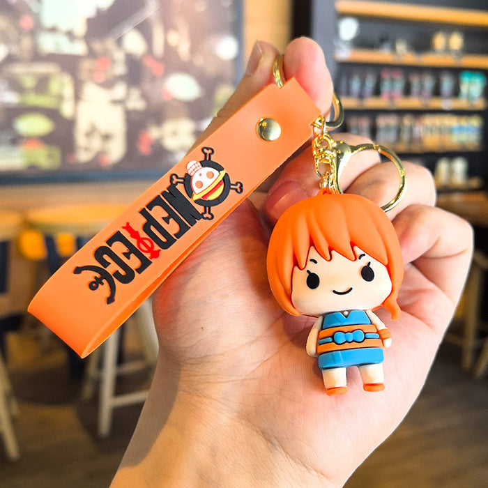 Wholesale Silicone Cartoon Keychain Car Key Accessory Boutique Resale Gift