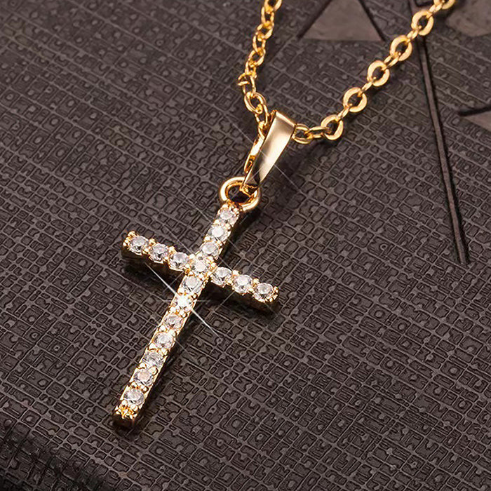 Wholesale Cross Pendant Necklace Design Trendy Style