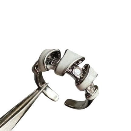 Wholesale Drop Oil Enamel Open Ring Elegant All-match Ring