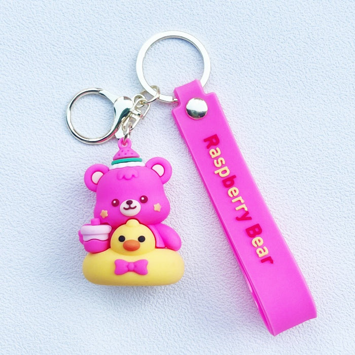 Wholesale PVC Cartoon Doll Keychain JDC-KC-WuYi141