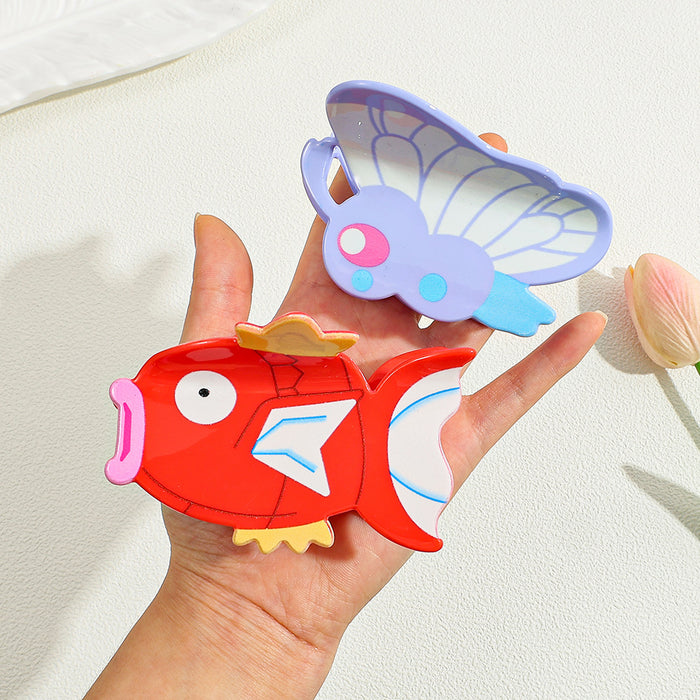 Wholesale Cute cartoon acrylic hairclip