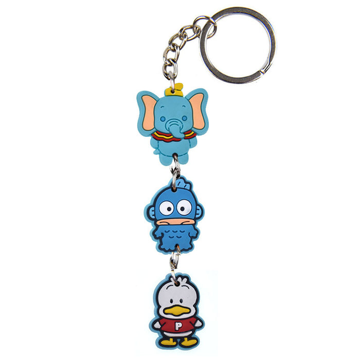 Wholesale 10PCS Cartoon PVC Keychain JDC-KC-XiaoC001