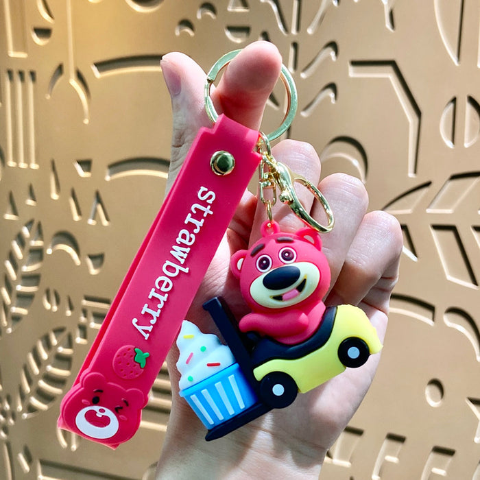 Wholesale PVC Cartoon Doll Keychain JDC-KC-Benxin011