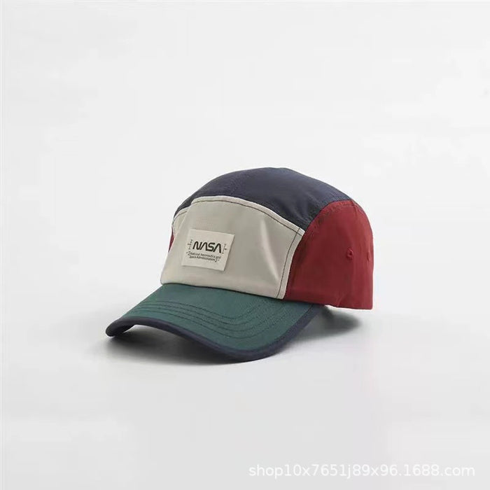 Wholesale Duck tongue hat with personality, soft top, contrasting color, baseball hat, wide brim, versatile