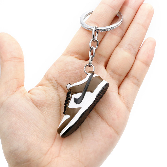 Wholesale PVC Basketball Shoe Model Keychain JDC-KC-QLPing016