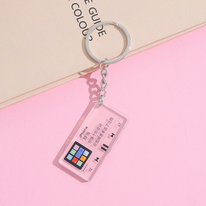 Wholesale Cartoon Cute Acrylic Keychain JDC-KC-AnDao011