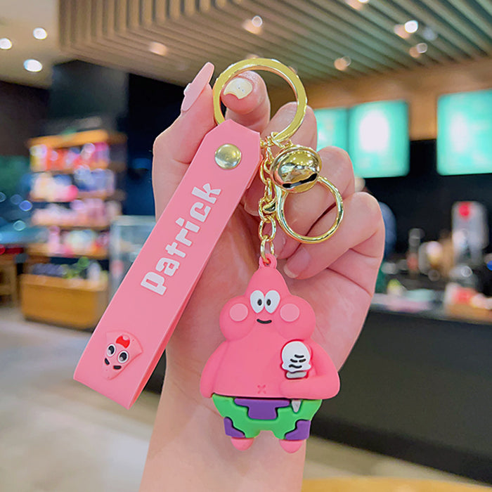 Wholesale Cartoon Doll Silicone Keychain JDC-KC-SuCheng002