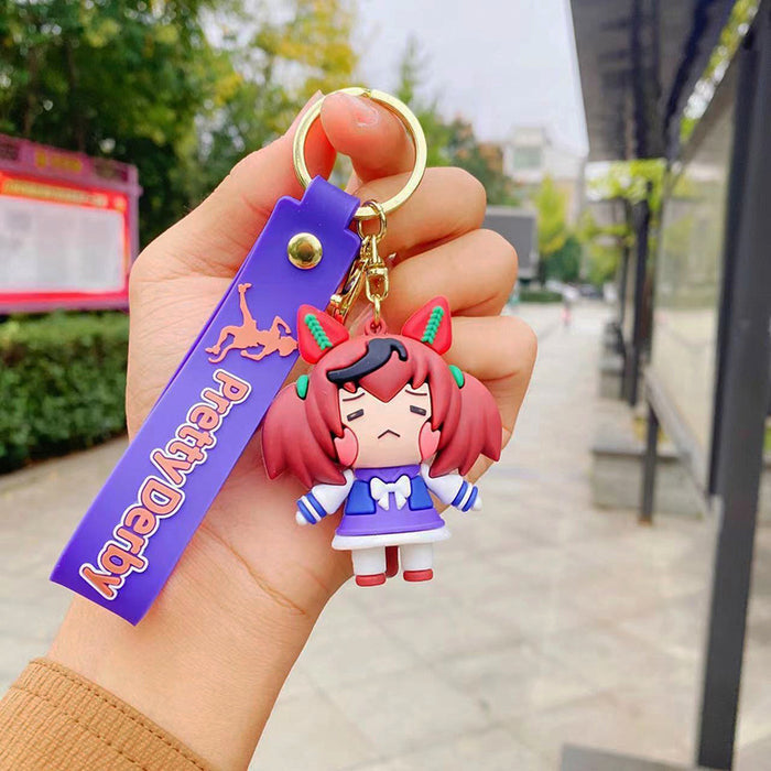 Wholesale Cartoon Doll Cute Keychain JDC-KC-Chongli004